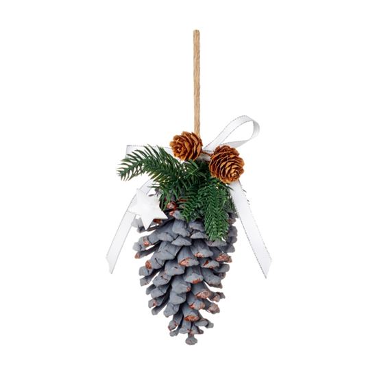 Premier-Pine-Cone-With-Floristry-Hanging-Decoration