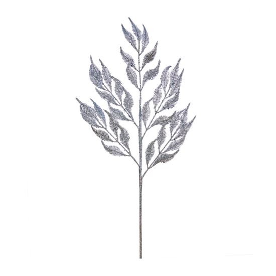 Premier-Silver-Glitter-Flat-Fern-Spray