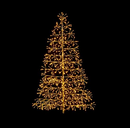 Premier-Gold-Tree-Starburst-With-744-Warm-White-LEDs-Ww
