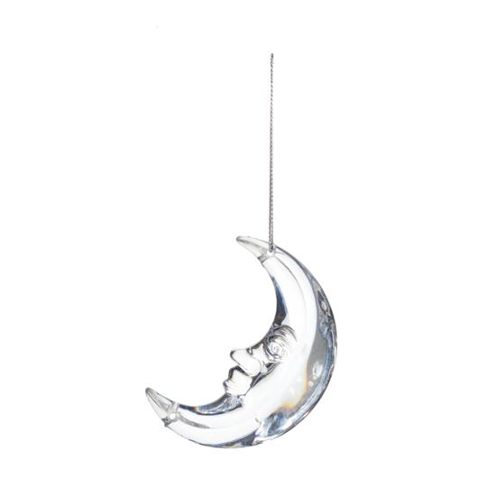 Premier-Clear-Moon-Shape-Hanging-Decoration