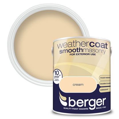 Berger-Weathercoat-Smooth-Masonry-Paint-5L