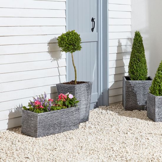 Strata-Ash-Tall-Slate-Planter