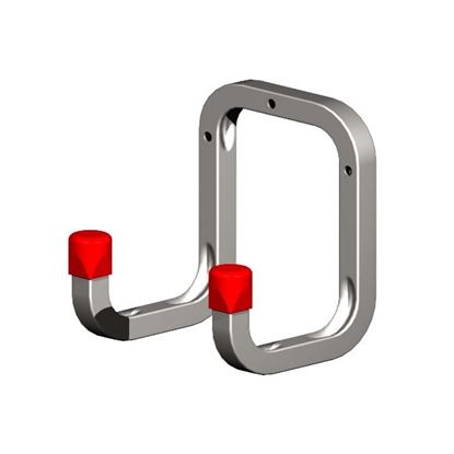 Securit-Galvanised-Square-Double-Wall-Hook