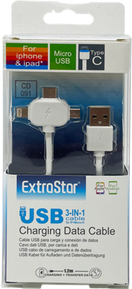 Extrastar-3-in-1-USB-Data-Charging-Cable