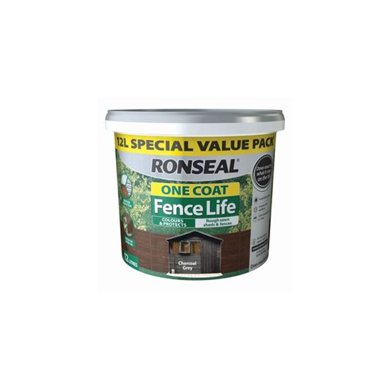 Ronseal-One-Coat-Fencelife-12L