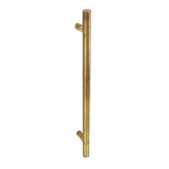 Securit-Plain-Bar-Handle-Antique-Brass