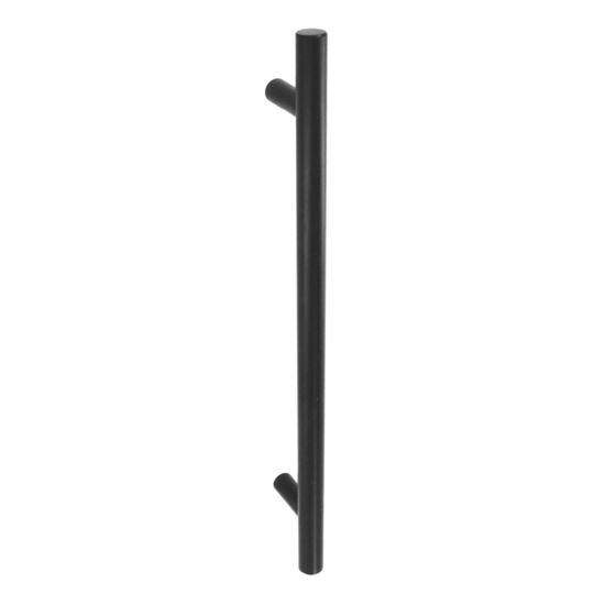 Securit-Plain-Bar-Handle-Matt-Black