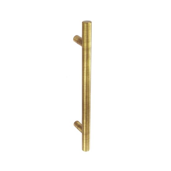 Securit-Plain-Bar-Handle-Antique-Brass