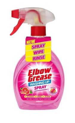 Elbow-Grease-Pink-Washing-Up-Liquid-Spray