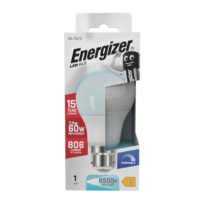 Energizer-LED-GLS-B22-6500k-Dimmable-73w