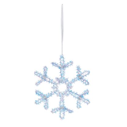 Premier-Iridescentescent-Tinsel-Snowflake