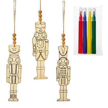 Premier-Colour-Your-Own-Hanging-Nutcracker