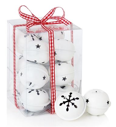 Premier-4cm-White-Jingle-Bells-Battery-Operated