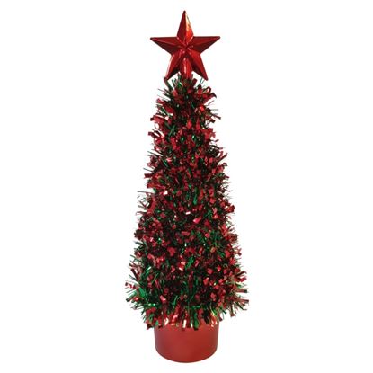 Premier-Red-Green-Tinsel-Tree