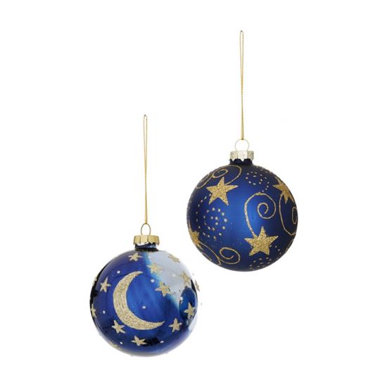 Premier-Gold-Stars-Glass-Bauble