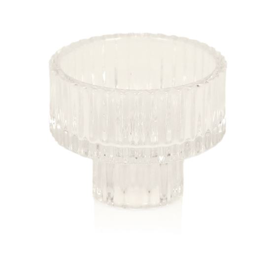 Premier-Clear-Glass-Tealight-Holder