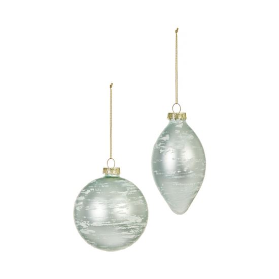 Premier-Matt-Silver-Whimisical-Glass-Bauble