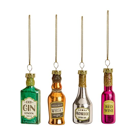 Premier-Set-Of-4-Glass-Drink-Hanging-Decoration