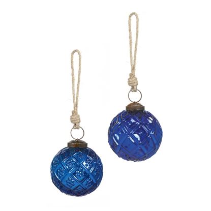 Premier-Blue-Diamond-Glass-Bauble