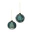 Premier-Blue-Green-With-Frost-Glass-Bauble