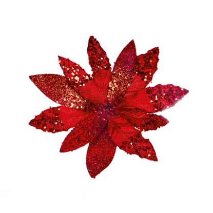 Premier-Red-Glitter-Glitter-Poinsettia-With-Sequins