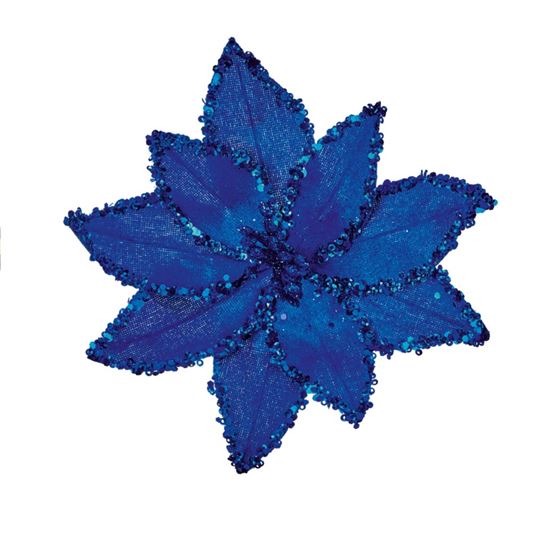 Premier-Dark-Blue-Bead-Poinsettia