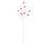 Premier-Red-White-Frosted-Pom-Pom-Stem