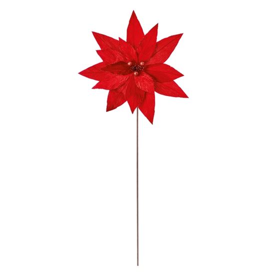 Premier-Xl-Red-Poinsettia-Flower-On-Stem