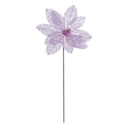 Premier-Lilac-Sparkle-Poinsettia-On-Stem