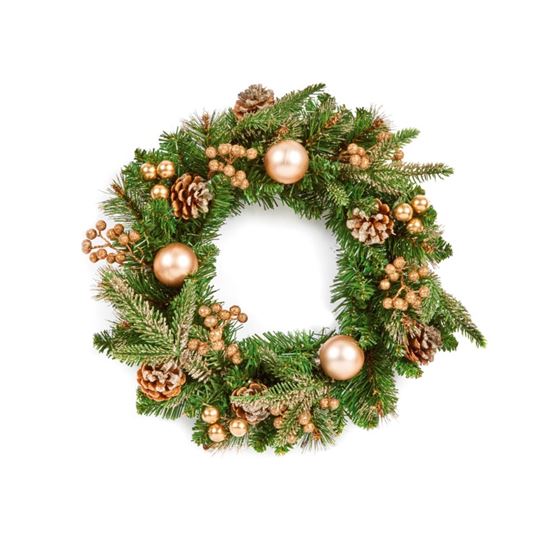 Premier-Gold-Decorative-Wreath