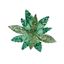 Premier-Light-Green-Glitter-Poinsettia-With-Sequins