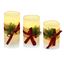 Premier-Set-3-Wax-Candles-With-Tartan-Ribbon