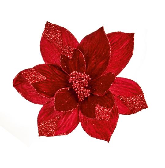 Premier-Burgundy-Velvet-Poinsettia-With-Sequins