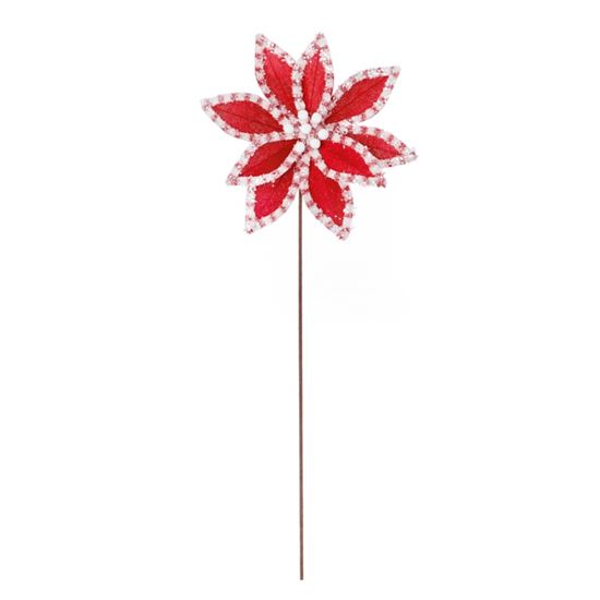 Premier-Red-White-Candy-Flower-On-Stem