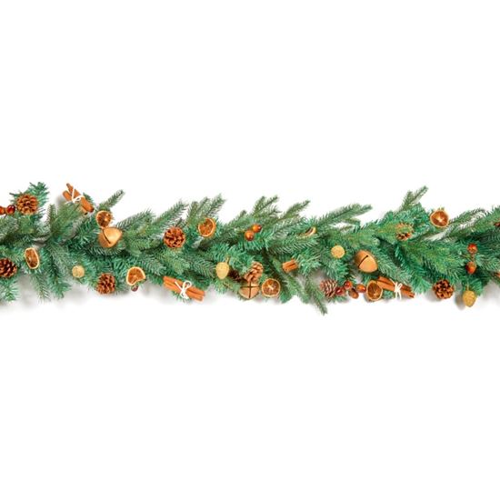 Premier-BlueGreen-Decorated-Garland