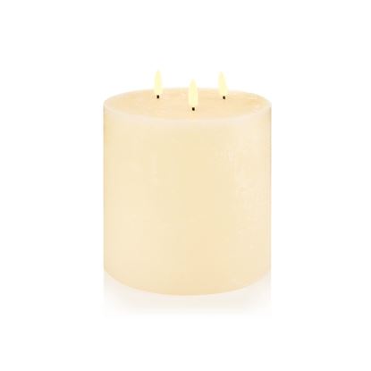 Premier-Cream-Wax-Triple-Flame-Candle