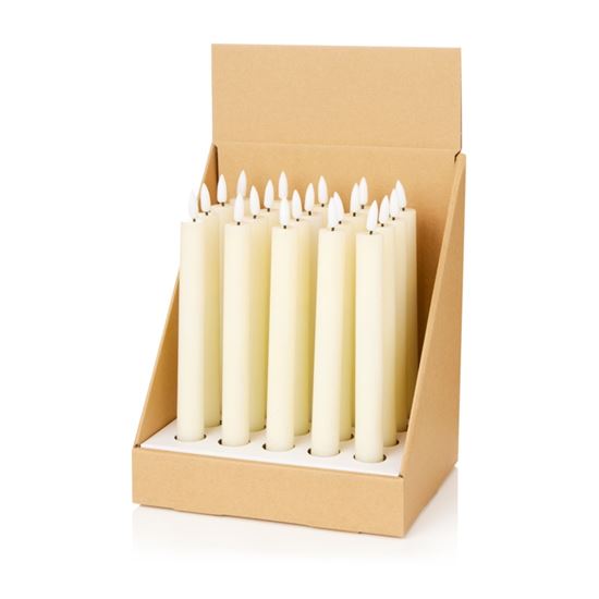 Premier-Cream-Wax-Taper-Candle