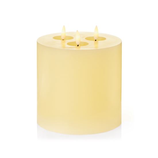 Premier-Cream-3-Flame-Flickabright-Candle