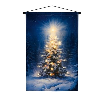 Premier-Lit-Christmas-Tree-Fabric-Banner