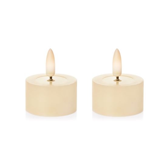 Premier-Cream-Flickabright--Tealight-Candle-2-Piece