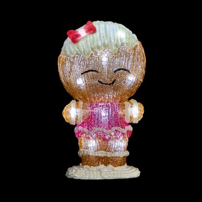 Premier-Lit-Gingerbread-Girl-With-16-White-LEDs