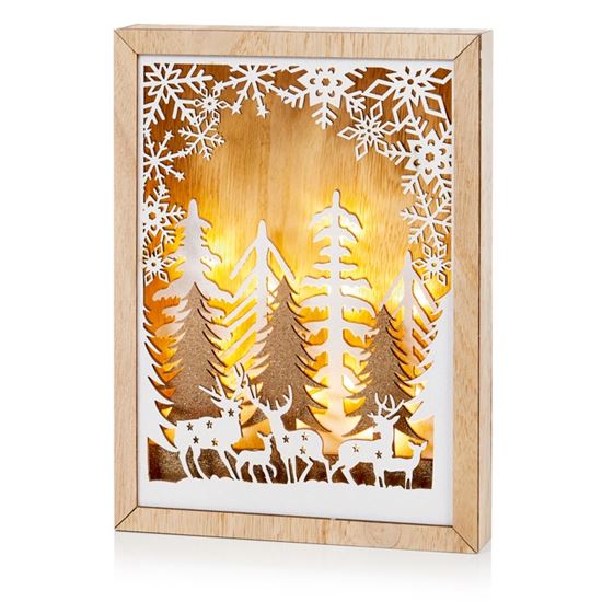 Premier-Lit-Picture-Frame-Winter-Scene