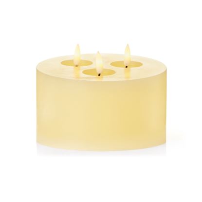 Premier-Cream-3-Flame-Flickabright-Candle