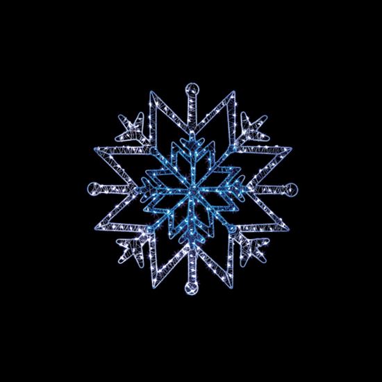 Premier-Microbright-Snowflake-Motif-With-260-LEDs