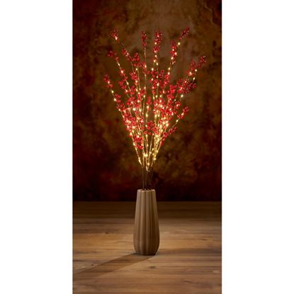 Premier-Set-3-Red-Holly-Berry-Branch-180LEDs