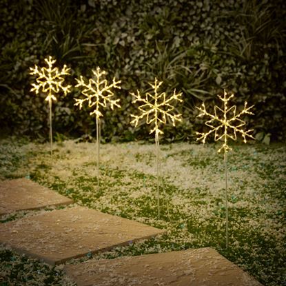 Premier-Set-4-Snowflake-Path-Light-260-LEDs