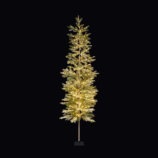 Premier-Lit-Pine-Needle-Tree-300-Warm-White-LEDs