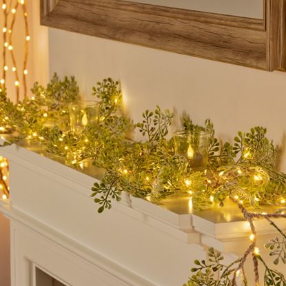 Premier-Evergreen-Garland-120-LEDs