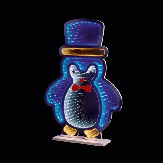 Premier-Standing-Penguin-Infinity-Mirror