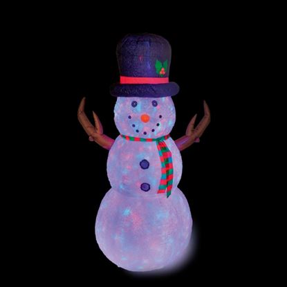 Premier-Plush-Snowman-Inflatable-With-LEDs